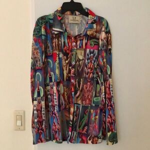 Fashion Brand Company AI Art Top